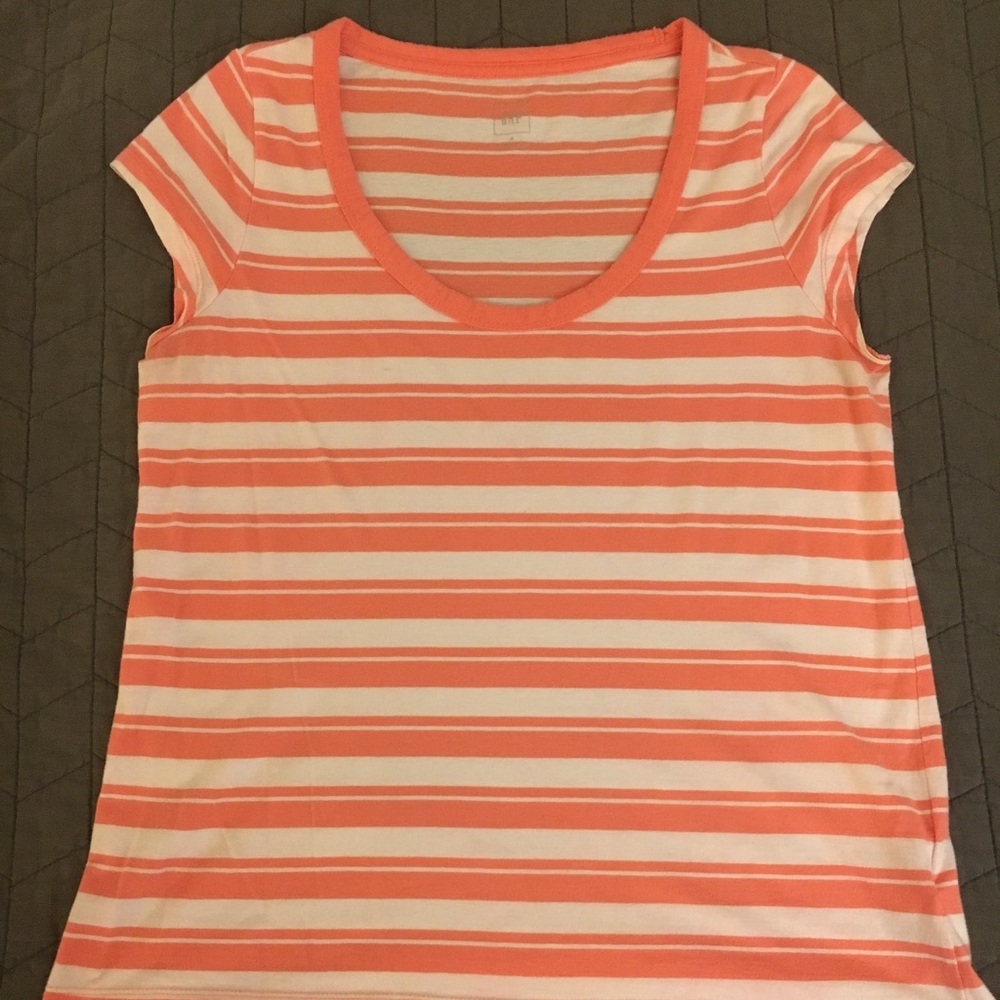 Creamsicle striped shirt